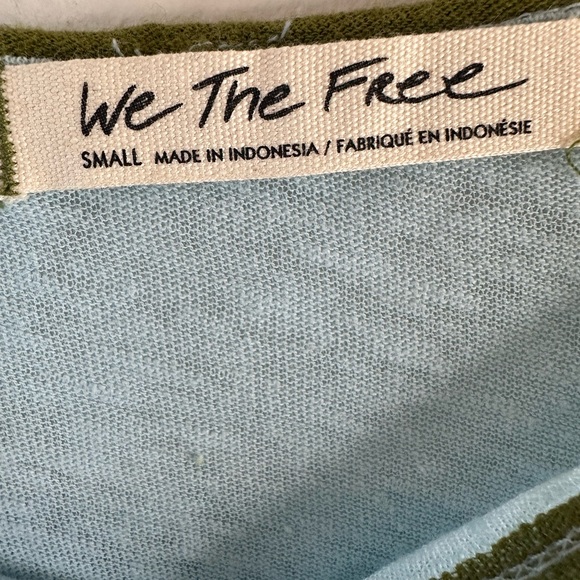 Free People Bobbi Striped Oversized Tee - Picture 9 of 11